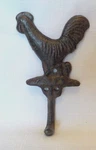 Cast Iron Rooster Single Wall Hook Farmhouse Country Kitchen Towel Holder Keys. Fixed Price $7.29.