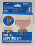 Flip-it! Bottle Emptying Kit (reusable And Dishwasher Safe) *get Every Drop!*. Fixed Price $6.95.
