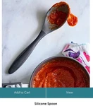 New Pampered Chef Silicone Spoon Item # 100684. Fixed Price $19.49.