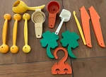 Vtg Lot Tupperware Hostess Party Gifts Kitchen Gadgets Multicolor. Fixed Price $14.00.