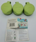 3 Copco Bag Caps, Make Any Reusable Container, Smart Gadgets Green. Fixed Price $24.00.
