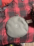 Pampered Chef Gray Washable Fabric Tortilla Warmer 10.5 134975. Fixed Price $9.00.