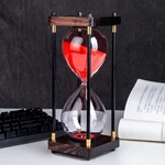 Large Sand Timer, 60 Minutes,vintage Wooden. Fixed Price $44.97.