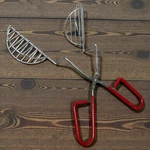 Taco Shell Maker Press Tortilla Fryer Tongs Kitchen Plated Steel 13" Long Norpro. Fixed Price $23.95.