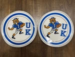 2 Magnolia Lane Uk Kentucky Wildcats Plates 10.5 Dinnerware Team Euc Rare Htf!. Fixed Price $18.00.