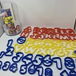 Wilton 48 Pcs Abc 123 Alphabet Letters Numbers Math Signs Symbols Cookie Cutters. Fixed Price $17.95.