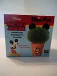 Disney Mickey Mouse Chia Pet Handmade Decorative Planter Open Box New. Fixed Price $16.99.