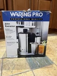 Waring Pro JEX328 Stainless Steel Extractor Juicer Tested Works Great. Fixed Price $67.99.