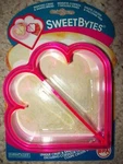Sweetbytes Unique Crust Sandwich Cutter. Toddler, Pink Purple, Red Heart. Fixed Price $8.95.