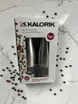 Kalorik Stainless Steel Electric Salt And Pepper Grinders Pcs (PPG-26914). Fixed Price $20.00.