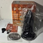 New Black Salton Juan Valdez Pod Coffee Maker Machine JVPM1B JVPM1W. Fixed Price $48.69.