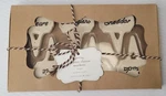 Pottery Barn Tabletop Ceramic Cheese Markers Set Of 6 Cheddar New Old Stock. Fixed Price $19.99.