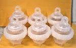 Eggies Hard Boiled Cookers Without Shell As Seen On Tv - Set Of 6 New. Fixed Price $6.00.