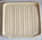 Vtg 1983 Rubbermaid Drainboard Mat No. 1120 14 3/4" X Cream. Fixed Price $37.00.