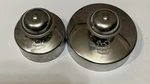 The Pampered Chef Cut-n-seal Steel Pastry Tools Cutter And Crimper 3" & 4". Fixed Price $15.99.