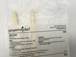 New Pampered Chef 8" Bamboo Toaster Tongs #2571 Reusable Wooden Kitchen. Fixed Price $17.90.