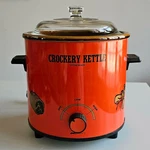 Vintage 1970S Kmart Crockery Kettle Slow Cooker - 3.5 Qt Stoneware Tested. Fixed Price $34.95.