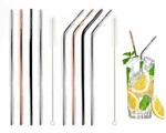 Waloo Stainless Steel Drinking Straw Set 1 Pack Of 4. Fixed Price $14.99.