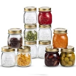 Bormioli Rocco Quattro Stagioni 8 1/2 Ounce Canning Jar, Set Of 12. Fixed Price $37.99.