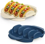 2 Pack Silicone Taco Holder Stand Rack With 4 Slots Dishwasher Safe Tray. Fixed Price $35.47.