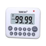 Xrexs Digital Kitchen Timer Magnetic Countdown Up Cooking Clock White. Fixed Price $18.84.