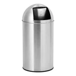 13/18 Gallon Heavy Duty Commercial Large Trash Can Stainless Steel Garbage. Fixed Price $91.99.