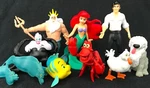 Little Mermaid Figure Play Set Disney Pvc Toy Ariel Sebastian Flounder Ursula!. Fixed Price $26.95.