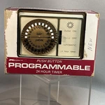 K-mart Programmable 24 Hour Timer Push Button Model 19-55 Nos Movie Prop. Fixed Price $14.99.