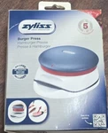 Vtg Zyliss Swiss Innovations Press Hamburger Food Kitchen Gadget 2 Sizes. Fixed Price $17.60.