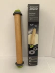 Rolling Pin With Ruler Adjustable Removable Rings 16.5" Multicolor - New Box. Fixed Price $10.50.