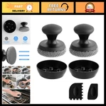 2PCS Chainmail Cast Iron Scrubber Cleaner, Stainless Steel Scouring Pad For Pans. Fixed Price $47.99.