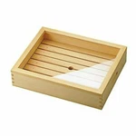 Yamako Wooden Material Box With Eye Plate And Acrylic Lid Small Shiraki 35583. Fixed Price $190.99.