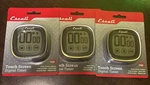 Escali Touch Screen Large Lcd Display Digital Timer, Black DR3.. Lot Of !. Fixed Price $33.33.