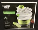 Sharper Image 5 1 Salad Spinner Mandoline Slicer Grater Green White New. Fixed Price $19.97.