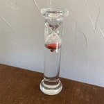 Hand Blown Hourglass Decor Sand & Water Floating 1 Min Timer. Fixed Price $18.00.
