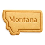 Big Sky Montana Cookie Cutter & Stamp, Fondant Clay - 4X2.7. Fixed Price $14.99.