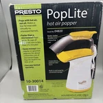 Vtg Presto Lite Gourmet Hot Air Popper Popcorn Machine 04820 New. Fixed Price $32.00.