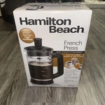 Hamilton Beach 40400 French Press With Cocoa Attachment - Black. Fixed Price $25.00.