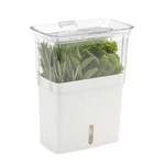 Fresh Herb Keeper - Acrylic Storage Container For Refrigerator .... Fixed Price $29.72.
