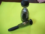 2-PC. Kitchen Combo Gadgets Unique Chopper & Peeler,viatek, Black. Fixed Price $9.99.