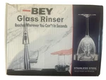 New Bey Automatic Glass Rinser - Powerful Cup Washer For Kitchen Sink, Stainless. Fixed Price $19.75.