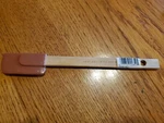 Bradshaw Int Inc Wooden Handled Silicone Spatula 9.75" Length 450 Heat Resistnt. Fixed Price $9.49.