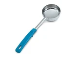 Vollrath Solid S/s 6 Oz Spoodle W/teal Grip 'n Serv Handle. Fixed Price $27.22.