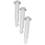 Chef Craft Basic Plastic Pop-up Poultry Thermometer, 2 One Size, White/red. Fixed Price $14.99.