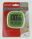 Escali Touch Screen Large Lcd Display Digital Timer, Green, Magnetic 3"X3". Fixed Price $22.99.