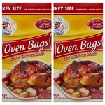 Home Select Turkey Size Oven Bags 19" X 23.5" Pack Of. Fixed Price $10.89.