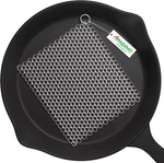Amagabeli Cast Iron Cleaner 8"X6" Premium Stainless Steel Chainmail Scrubber. Fixed Price $10.79.