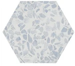 Cifre Ceramica Glazed Porcelain Stoneware Riazza Hex Blue Tile Case 8.07 Sq Ft. Fixed Price $29.59.