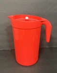 Tupperware Gallon Push-button Pitcher W/removable Infuser Red 8029A-1. Fixed Price $16.07.