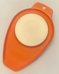 Tupperware Vintage Style Small Cutting Board W/scraper Orange 1432. Fixed Price $25.00.